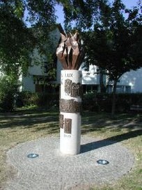 Waldenserkerze am Kelterpaltz in Nordhausen