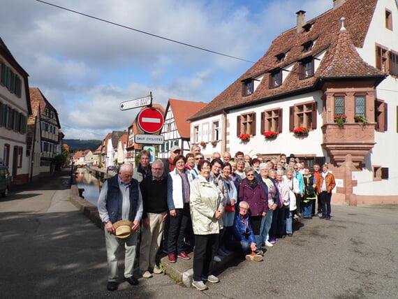 Ausflug in die Pfalz -  Spaziergang durch Wissembourg