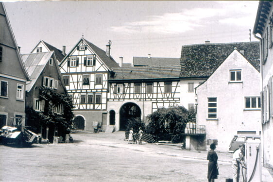 Tankstelle am Marktplatz