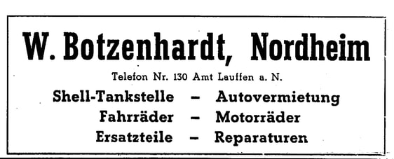 Werbung 1952