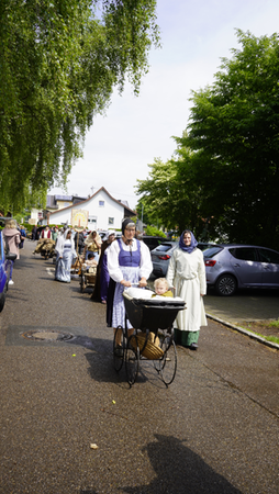 Der Waldenserverein beim Festumzug
