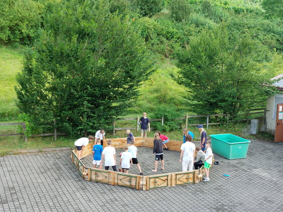 Gaga-Ball beim EJW Brackenheim