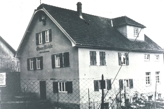 Das 1923 erbaute neue Mühlengebäude