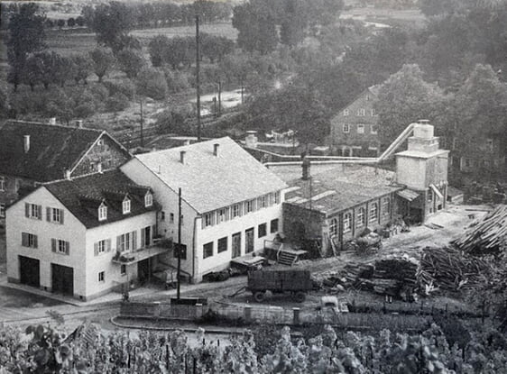 Das Sägewerk in den 50er Jahren