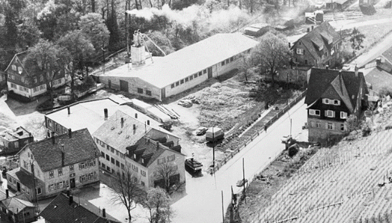 Neubau 1963 (Winterbild)