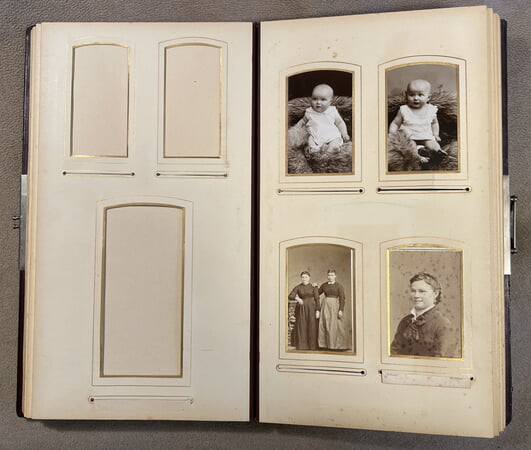 Fotoalbum zum Einschieben von Bildern