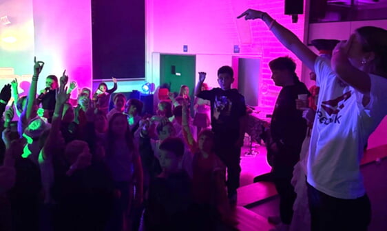 Unterstufendisco am Högy