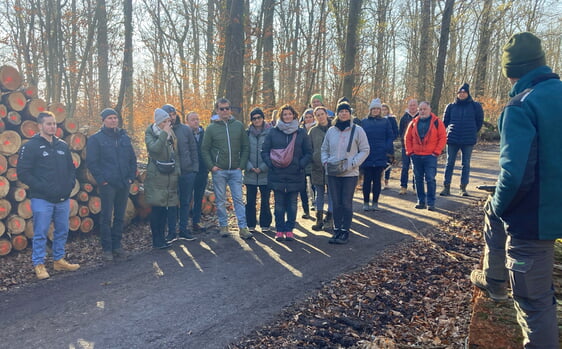 Der Markungsrundgang führte die Gemeinderäte im letzten Jahr auf den Heuchelberg