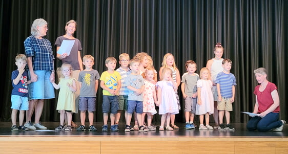 Die Kinder vom Kindergarten Auf dem Weihen