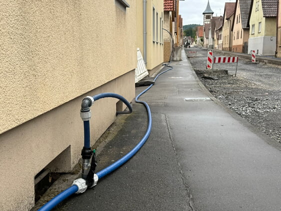 Die Notversorgung steht bereits