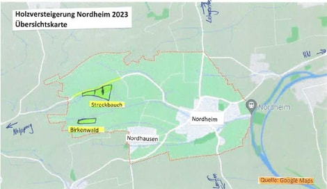 Übersichtskarte / Lageplan