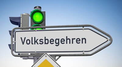 Volksbegehren - xxl Landtag verhindern