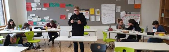 Debating-AG am Hölderlin-Gymnasium Lauffen 2018/19