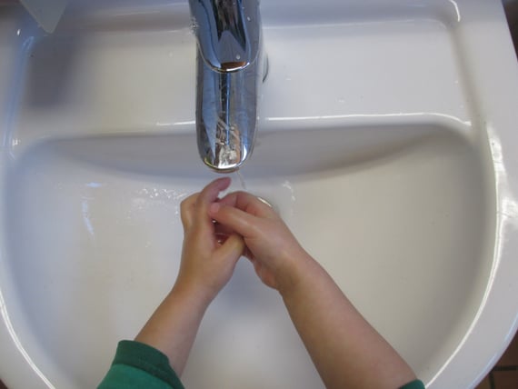 Hände waschen Kindi Rappelkiste