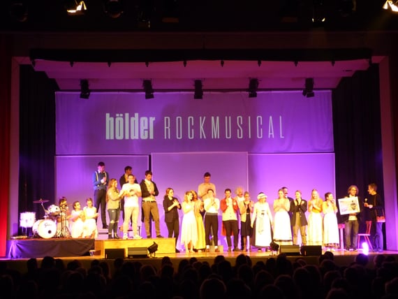 Rock-Musical "Hölder" mit dem Hölderlin-Gymnasium Lauffen
