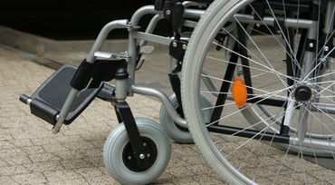 Symbolbild Rollstuhl