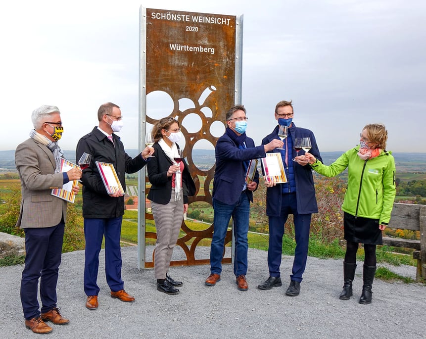 Weinsüden Weinorte Urkundenübergabe