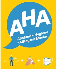Bild Logo AHA-Regeln
