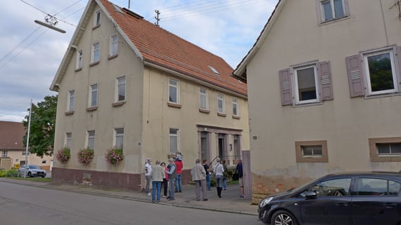 Bild 1 Ortsmitte von Nordhausen 