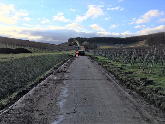 Bild Feldweg im Schwarzen