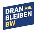 Bild Logo Dran bleiben BW