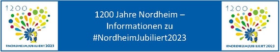 Bild Logo Nordheim jubiliert