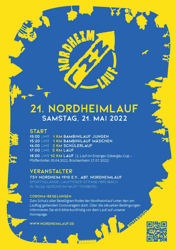 Plakat Nordheimlauf