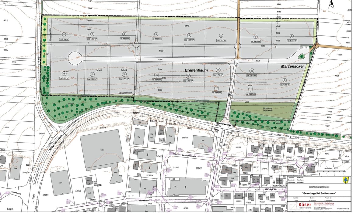 Bild Lageplan Breitenbaum II