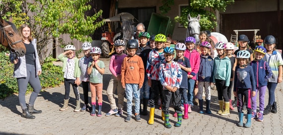 Ferienprogramm 2022 Pferde pflegen und reiten