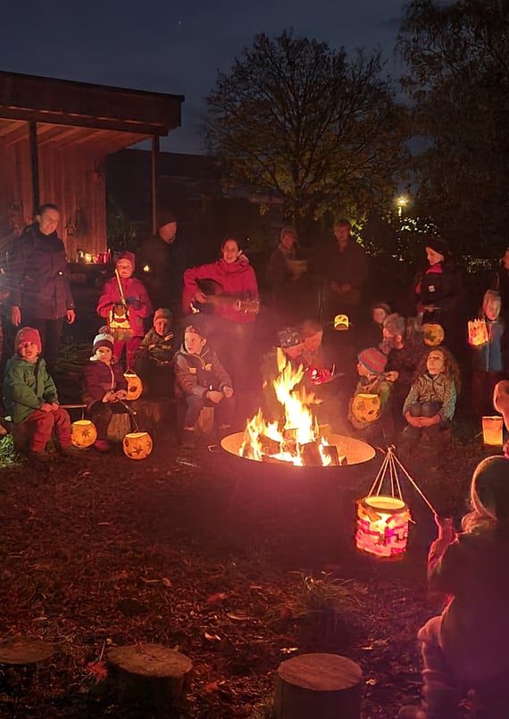 Laternenfest bei den Wurzelzwergen