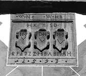 Wappentafel an dem Alten Rathaus